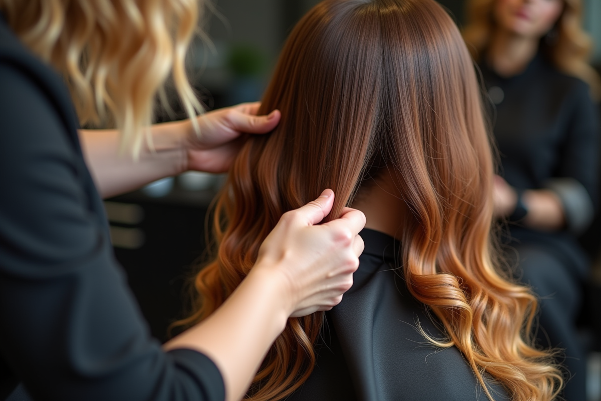 balayage caramel